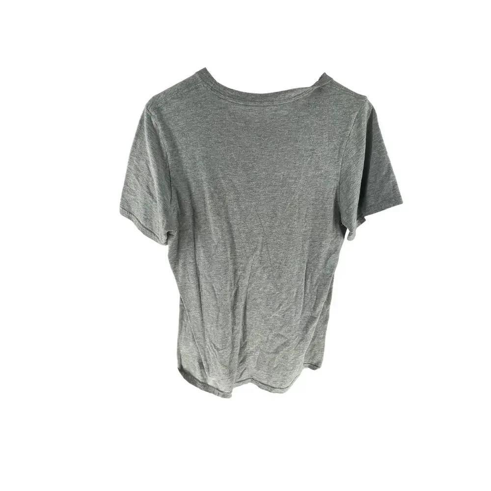 Adidas Gray Graphic Short Sleeve Crew Neck Amplifier Tee Men's Size Small